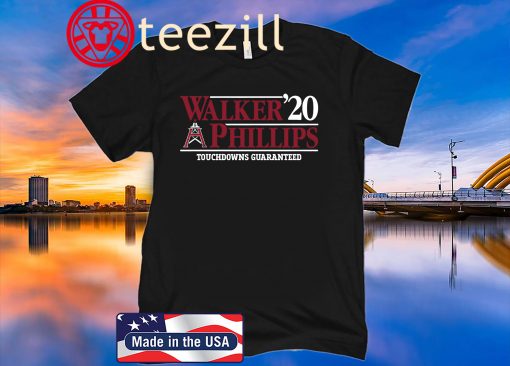 Walker Phillips 2020 Houston Roughnecks T-Shirts