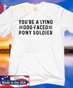 You're A Lying Dog-Faced Pony Soldier Tee Joe Biden 2020 Shirt