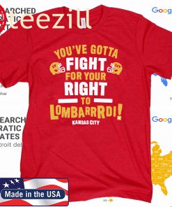 You've Gotta Fight For Your Right To Lombardi T-Shirt