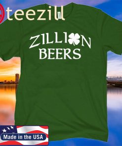 ZILLION BEERS CELTIC PATRICK’S DAY 20220 TSHIRT