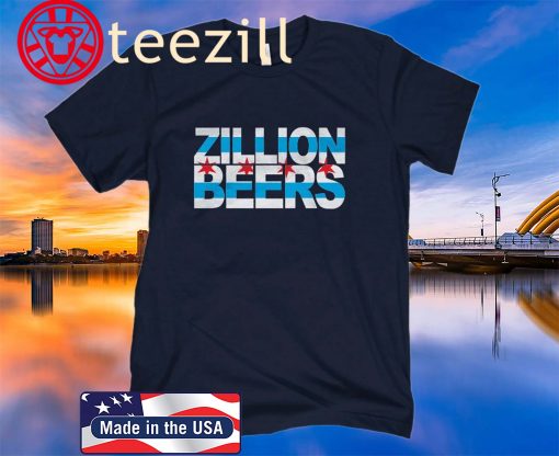 ZILLION BEERS CHI US FLAG SHIRT