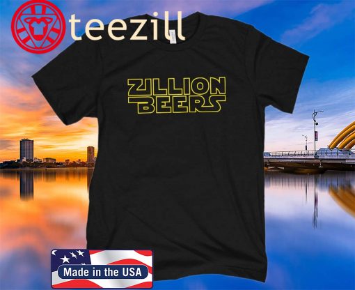 ZILLION BEERS SPACE SHIRT