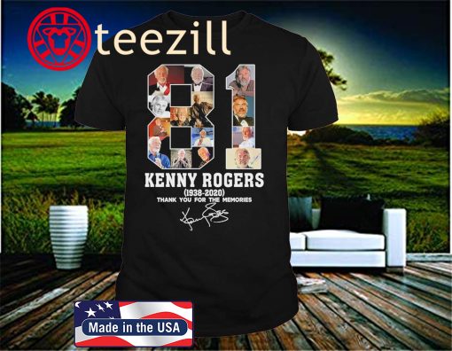 81 1938 2020 Thank You For The Memories Signature Shirt