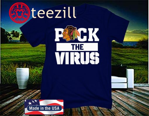 Chicago Blackhawks Puck The Virus Classic T-shirt