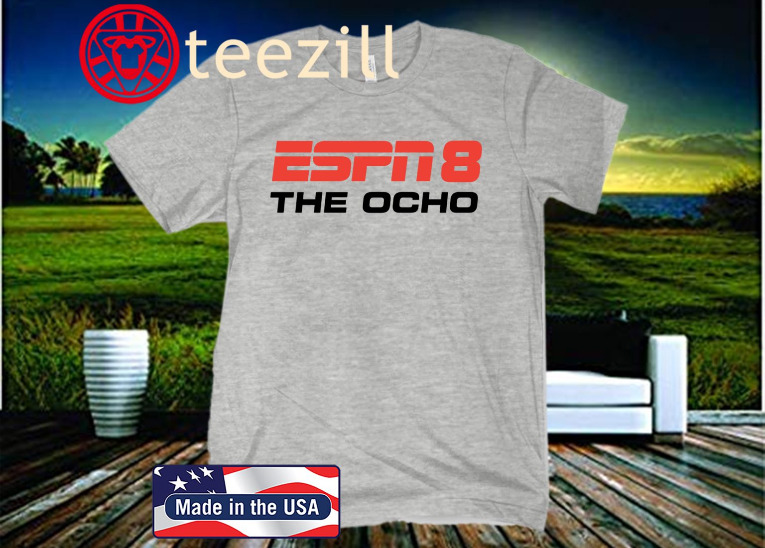 ESPN 8 The Ocho TShirt teezill