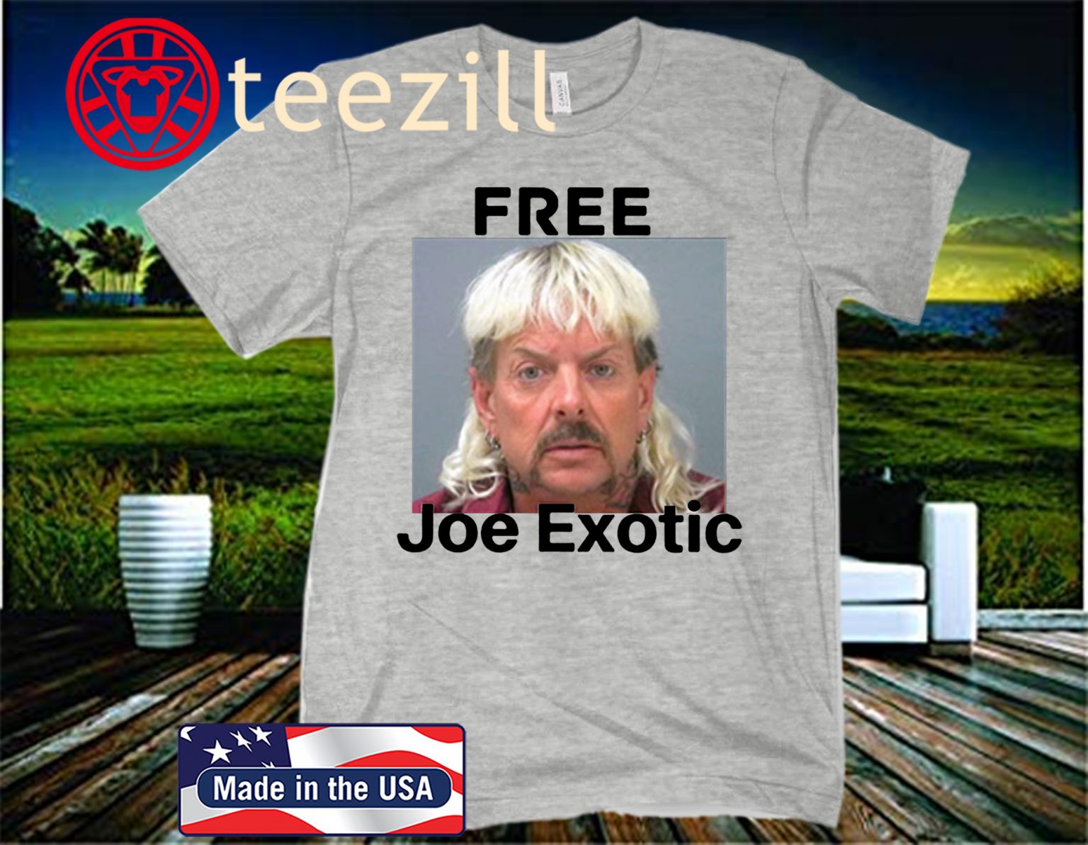 free joe exotic t shirt uk