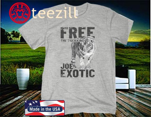 Free The Tiger King Joe Exotic T-Shirt