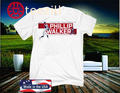 HOUSTON Roughnecks Football Phillip Walker Quarterback Shirt