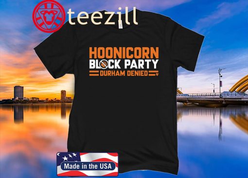 Hoonicorn Block Party Shirt, Classic - Charlottesville Hoops
