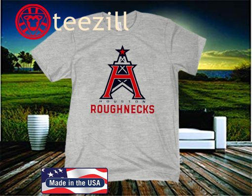 Houston Roughnecks Mens Logo Shirt