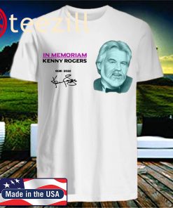 In Memoriam Kenny Rogers 1938 2020 signature Sweatershirt