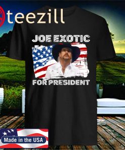 Joe Exotic for President 2020 Flag Tiger King Classic TShirt