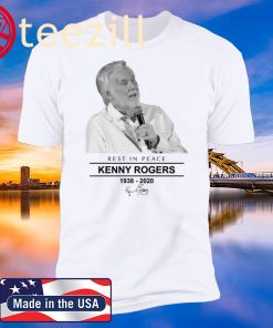 Kenny Rogers RIP 1938-2020 Rest In Peace Uniex Shirt