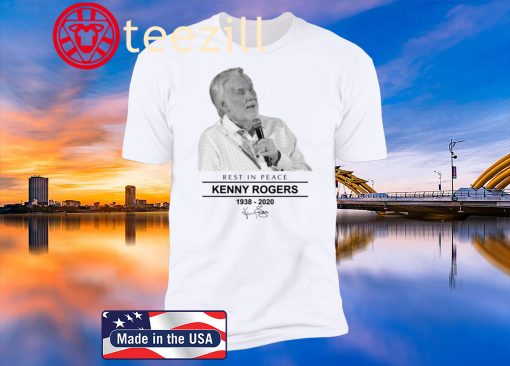 Kenny Rogers RIP 1938-2020 Rest In Peace Uniex Shirt