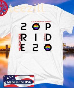 LGBT World Pride 2020 T-Shirt