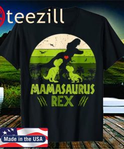 Mamasaurus Dinosaur Shirt Rex Mother Day For Mom Gift