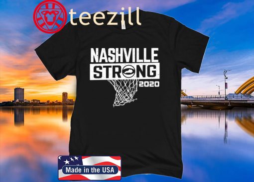 Nashville Strong Basketball Charity Shirt