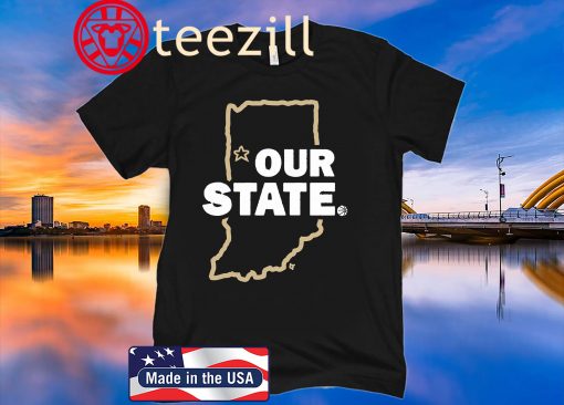 Our State Shirt - West Lafayette, Indiana Hoops