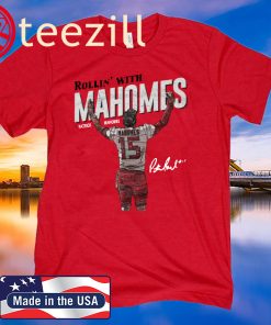 Patrick Mahomes Rollin Baseball Shirt