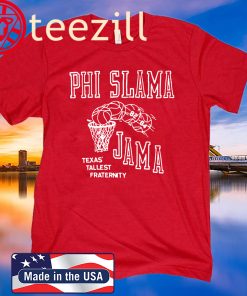Phi Slama Jama Houston Cougars 1980s College Basketball Fans Shirt