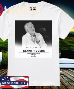 Rest In Peace Kenny Rogers Country Music Legend 1938-2020 T-shirt