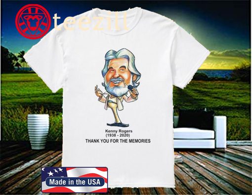 Rip Kenny Rogers 1938-2020 US T-Shirt