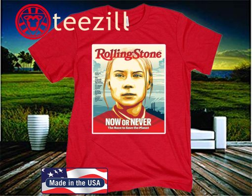Rolling Stone Now Or Never The Race To Save The Planet T-Shirt