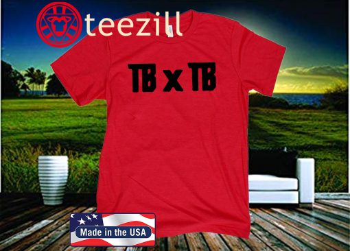 TB x TB Shirt - Tom Brady and Tampa Bay Shirt - Tampa Bay Buccaneers