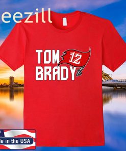 Tom Brady 12 Tampa Bay Buccaneers Official Shirt