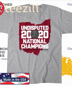 Undisputed Champs Tee Shirt - Columbus - OH Basketball 2020