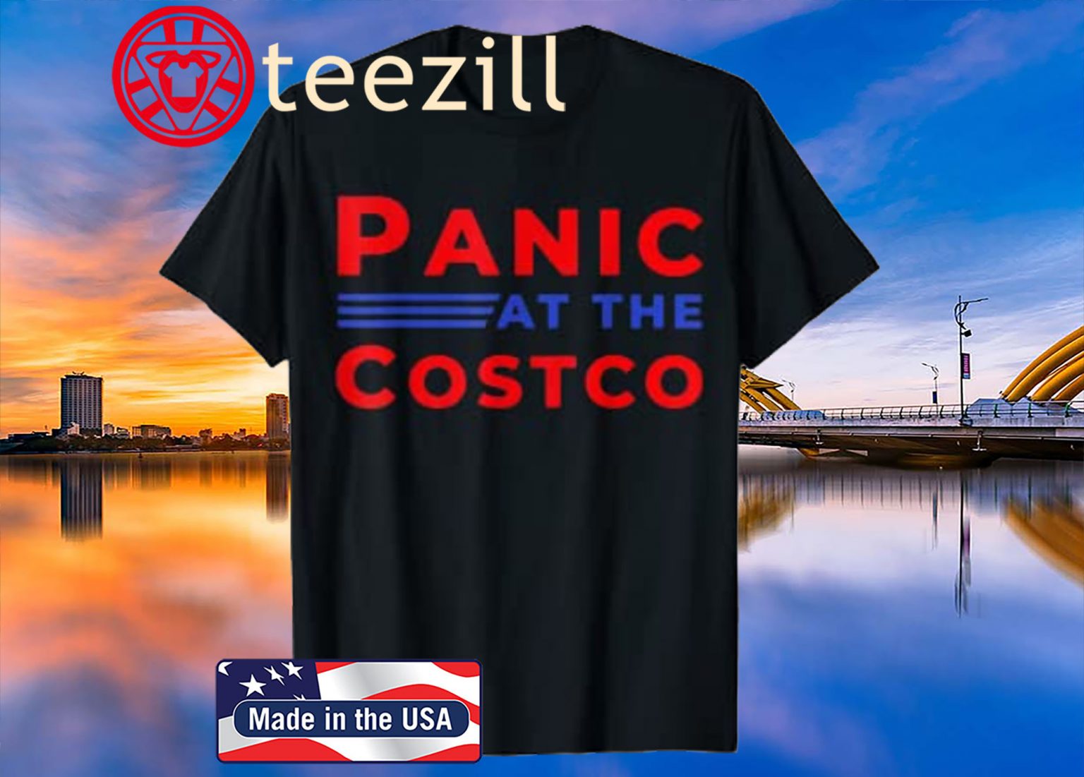 panic at costco t shirt