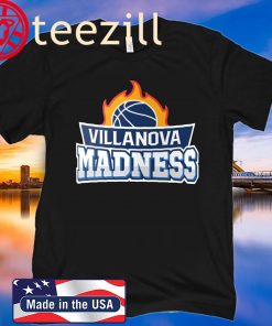 Villanova Madness Baseball Shirts
