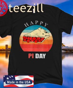 Vintage Pi Day Cherry Pie Math Teacher Happy Pi Day 2020 TShirt