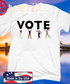 Vote Graphic Tomboy T-Shirt