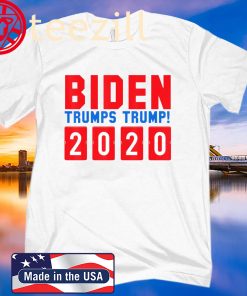 Vote Joe Biden 2020 Dump Trump Cool Pro Democrats T-Shirt