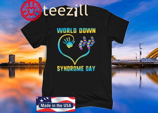 World Down Syndrome Day Awareness Socks Shirt