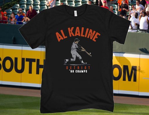 Al Kaline Shirt, '68 Champs, Detroit - MLBPAA Licensed
