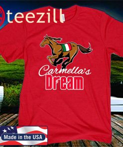 Carmella's Dream Pocket T-Shirt Big Cat's Horse Racing