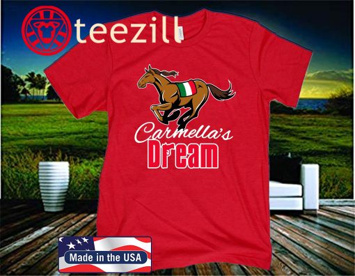 Carmella's Dream Pocket T-Shirt Big Cat's Horse Racing