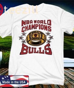Chicago Bulls Six-Time World Champs T-Shirt