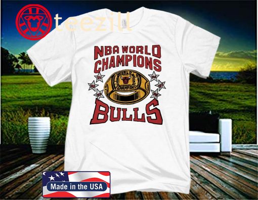 Chicago Bulls Six-Time World Champs T-Shirt