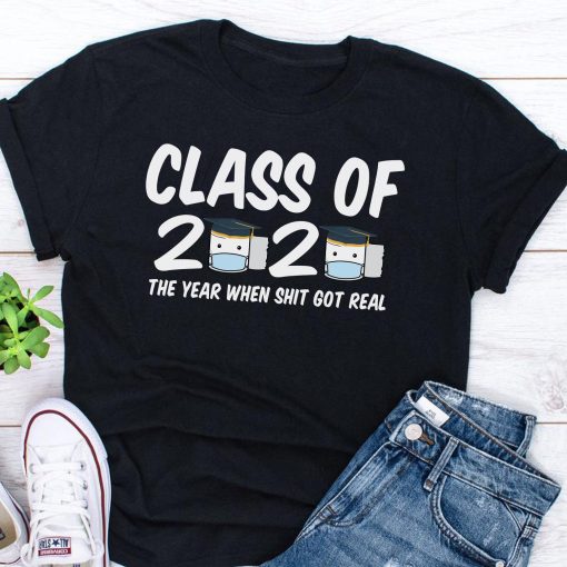 Class Of 2020 Toilet Paper Shirt, Seniors 2020 Shirt, Unisex Shirts