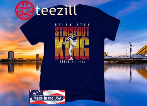 Nolan Ryan Strikeout King Shirt