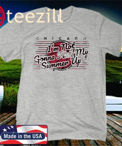 Not My Summer Shirt Chicago Basketball Official