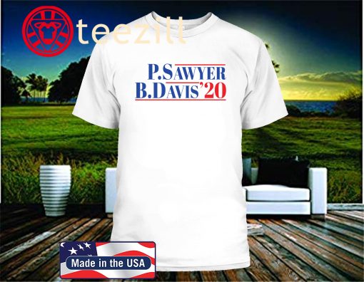 P. SAWYER B. DAVIS 20 T-SHIRT