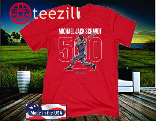 Philadelphia Michael Jack Schmidt 500 Shirt