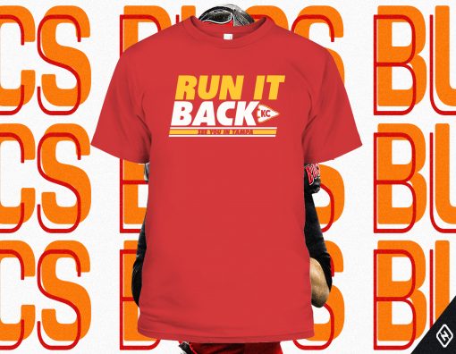 RUN IT BACK T-SHIRT SEE YOU IN TAMPA