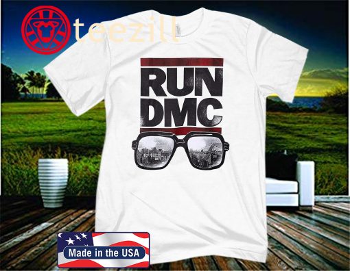Run Dmc Glasses Cityscape T-Shirt