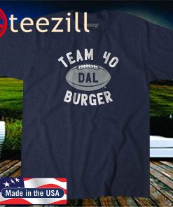 Team 40 Burger T-Shirt - Dallas Football