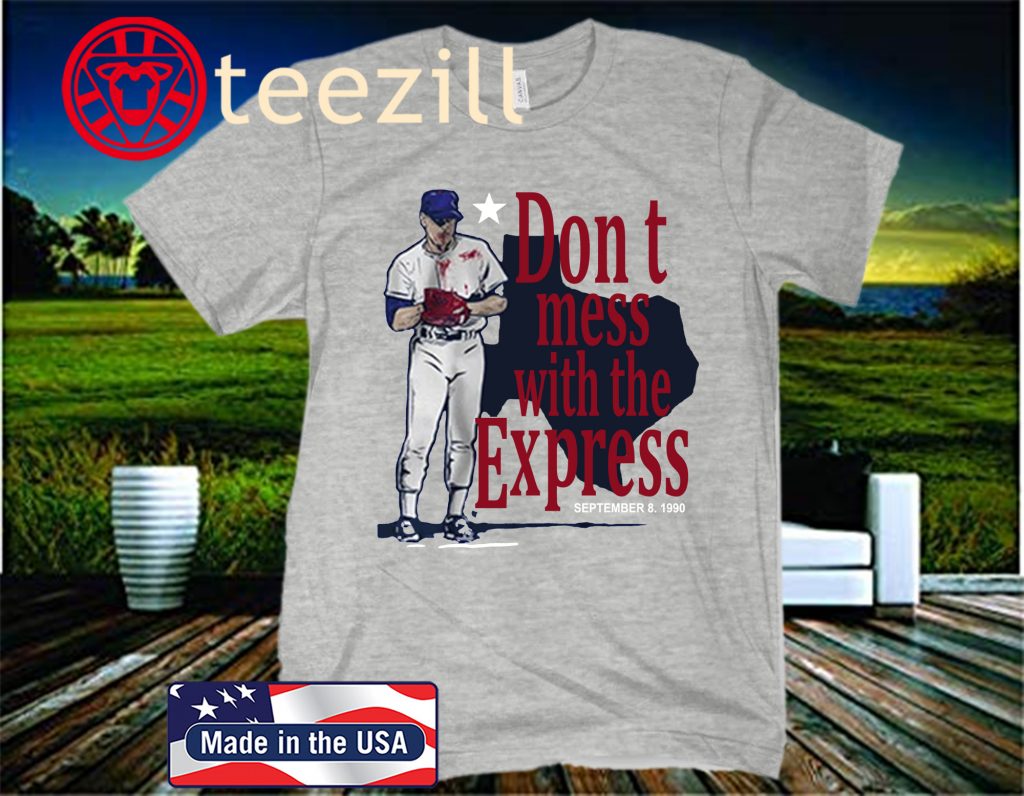 Texas Nolan Ryan Don't Mess With The Express T-Shirt - teezill